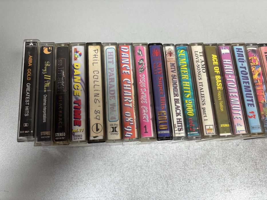 Аудио Касети: Разна музика /30 броя за 15 €/