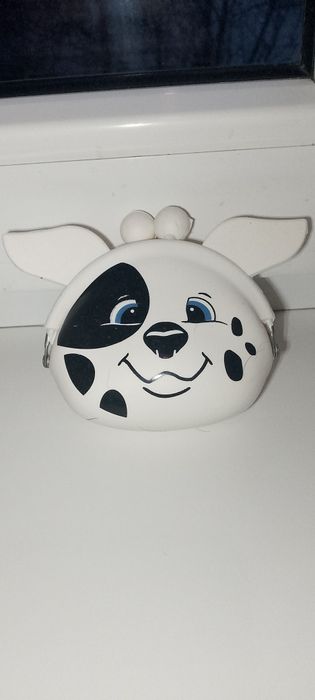 Силиконовый кошелек - далматинец.