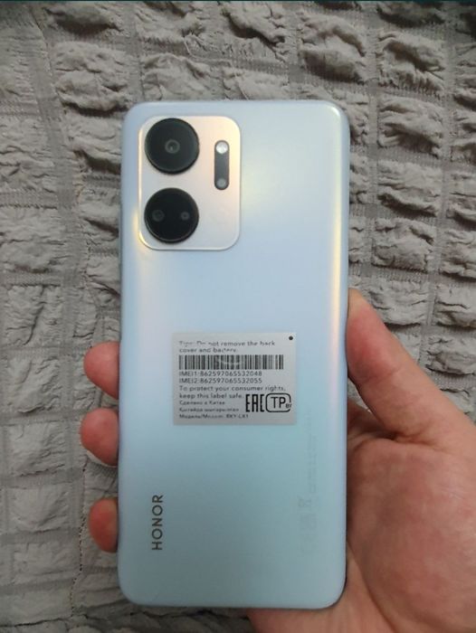 Huawei Honor X7A 4+4/128GB Blue Igravoy Original Holati ideal Otlichni