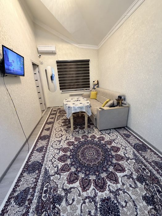 Янги новастройка икки этаж килинган квартира сотилади