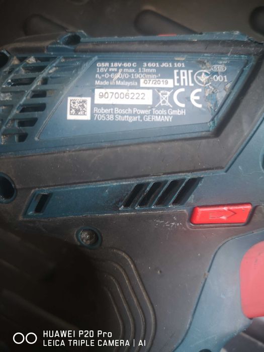 Filetanta Bosch GSR -60C, 18v