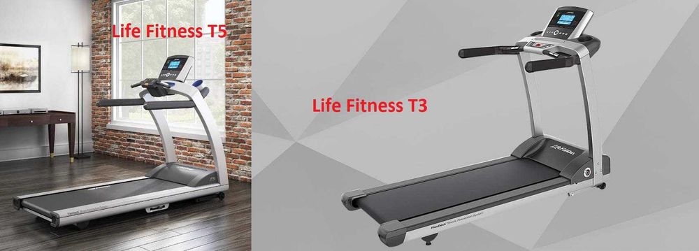 Бягаща пътека Life Fitness T3 и T5 Нов внос от Австрия Комплект