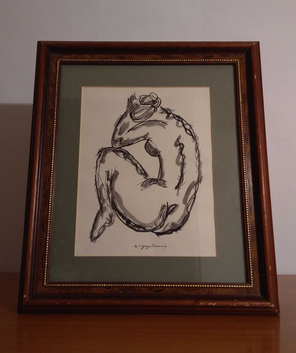 Tablou, Marcel Guguianu - Nud