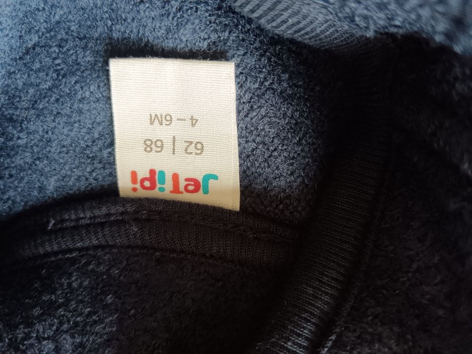 Нов бебешки вълнен космонавт, размер 62/68