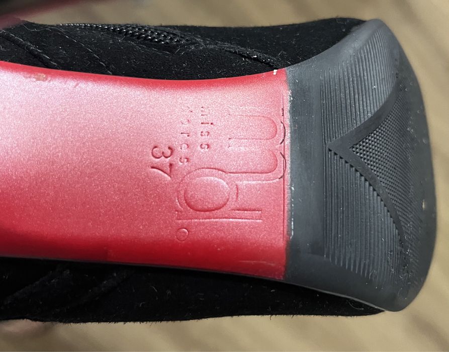 Botine/Cizme 37 din Catifea