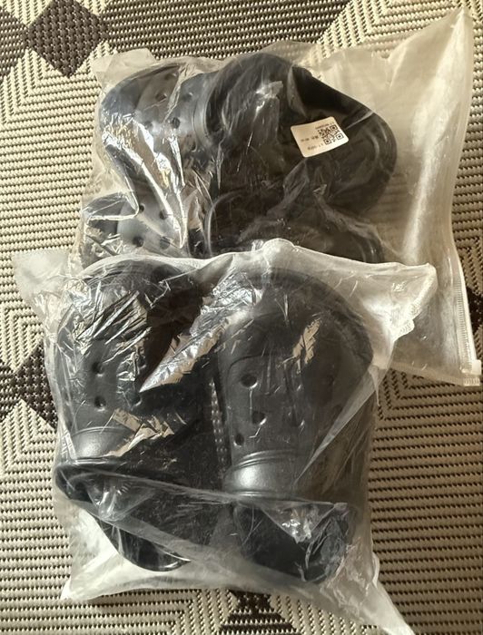 Кроксы-сабо черные 38 р-р