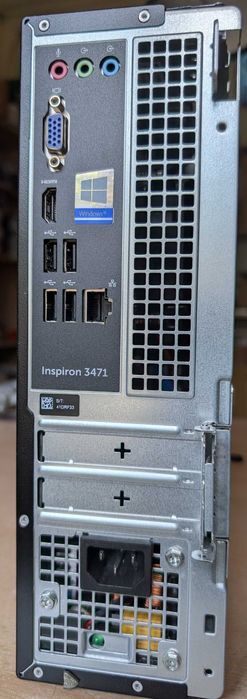 PC Dell Inspiron 3471 i5-9400, 8GB DDR4, SSD 256GB + HDD 1TB, DVD-RW, Windows 11 Pro cu licenta