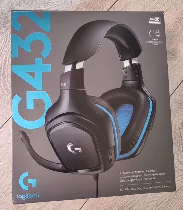 Слушалки Logitech G432