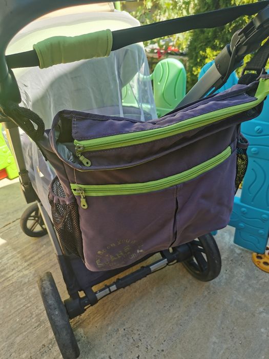 Детска количка JANE с два КОША, оригинален чадър JANE, постелка MOON