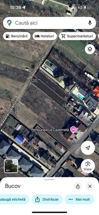 Vand teren intravilan Com. Bucov, zona parc