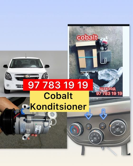 Kobalt konditsioner yangi/ b/u  Nalichi bor 100%