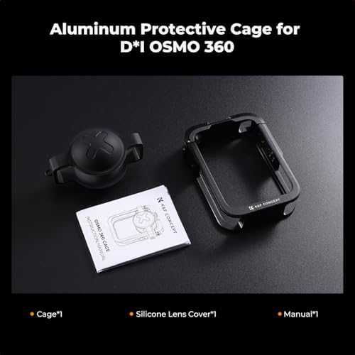 Нова Клетка за камера DJI Osmo 360 с магнитен монтаж и 1/4'' резба