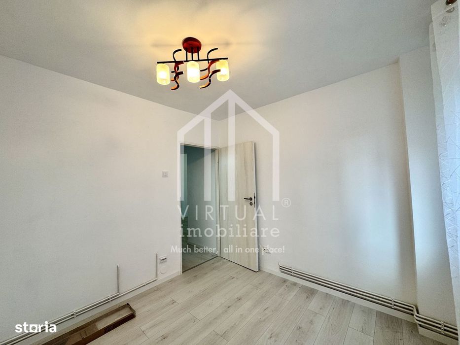 Apartament cu 2 camere, 43mp utili+balcon 7mp, etaj 3/4, Rahovei