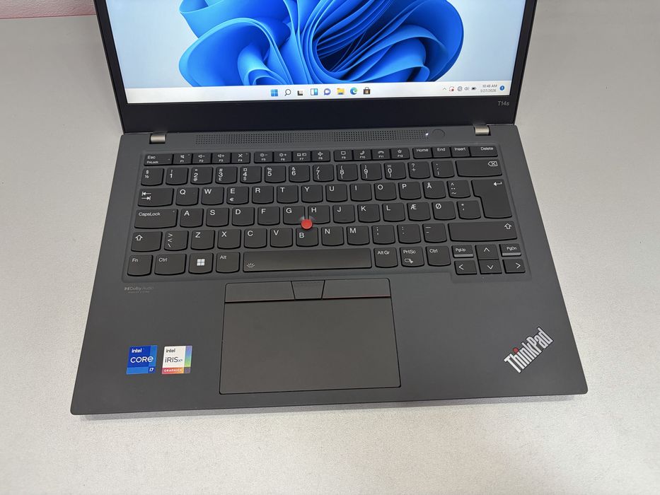 Lenovo ThinkPad T14s Gen2, ecran 14”, I7-1165 G7, SSD 512, RAM 16 GB