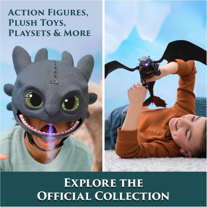 Плюшено Драконче How to train your dragon