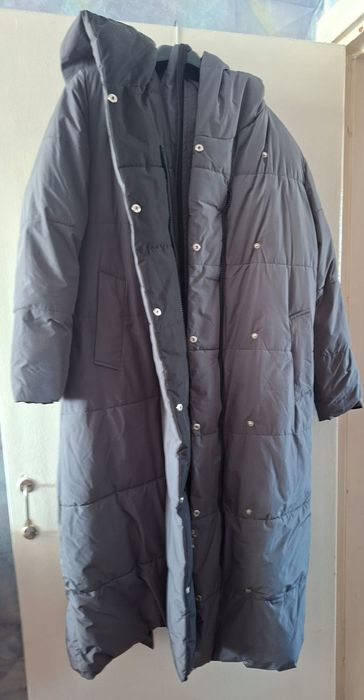 Пуховик зимний двусторонний