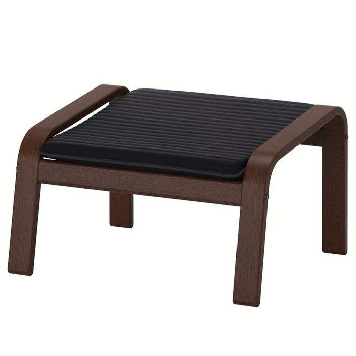 POÄNG
Taburet, maro/Knisa negru