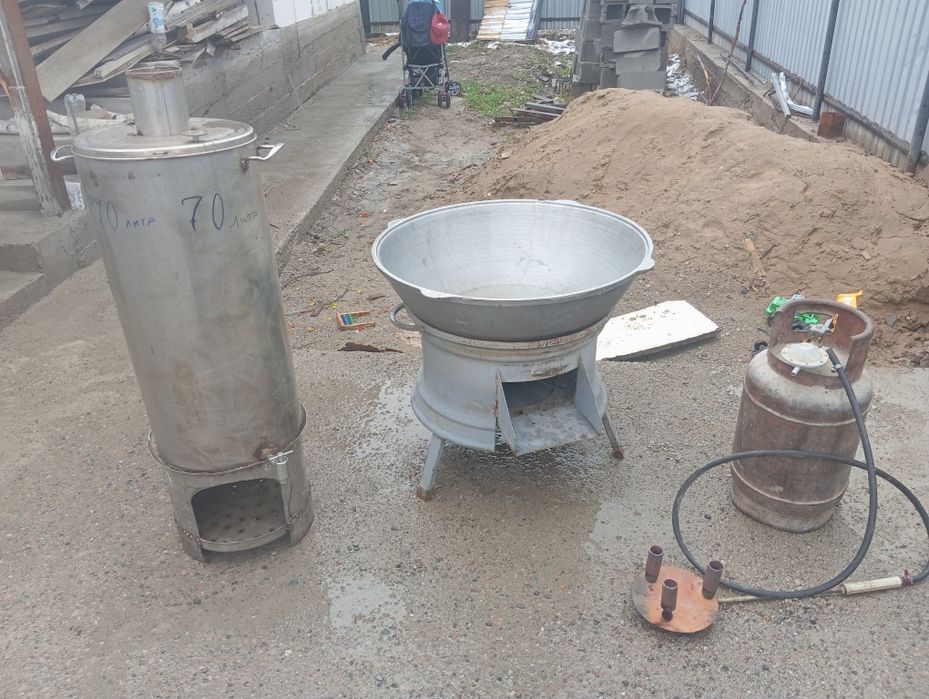 Казан ошак Титан прокат