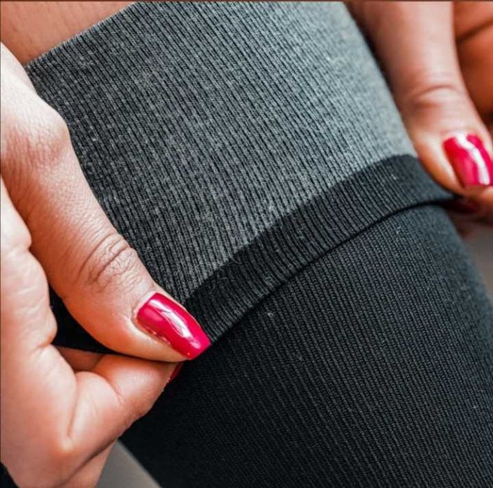 Компресивни чорапи, 3/4,Унисекс,2ра компресия, L размер