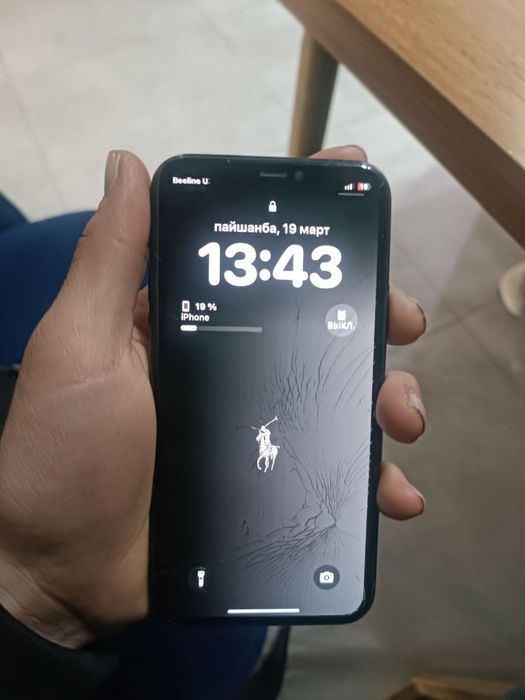 Iphone 11 pro yomkust 73% xotira 256 abmen iphone madeliga dap bor