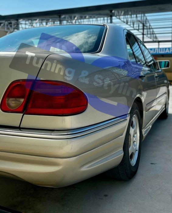 Бампер мерседес w210 дорестайлинг-рестайлинг Обвес AMG e55