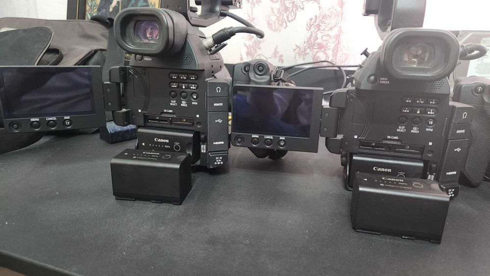 2 camere canon c100 mk2 300ore