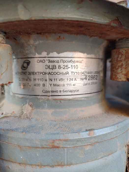 Продам глубинные насосы эцв