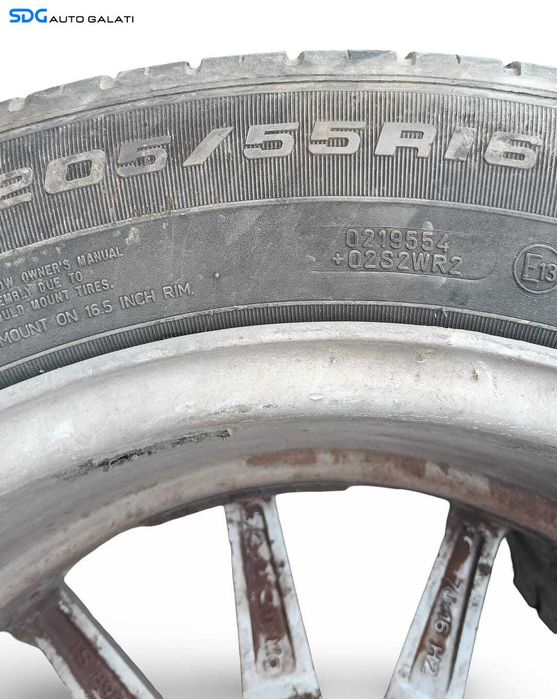 Set 4 Jante Roti Aliaj 205 55 R16 ET45 7Jx16H2 Volkswagen Golf 6 2008 - 2013 [MX0367]
