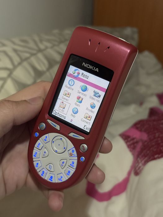 Nokia 3650 folie pe ecran
