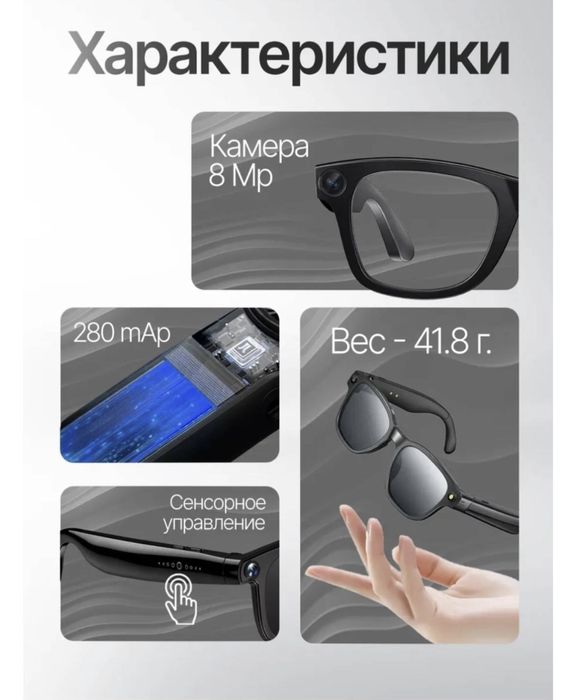 Продаются очки с камерой