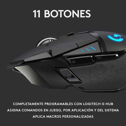 Mouse Gaming Wireless Logitech 910-005567 sigilat G502 LightSpeed Hero