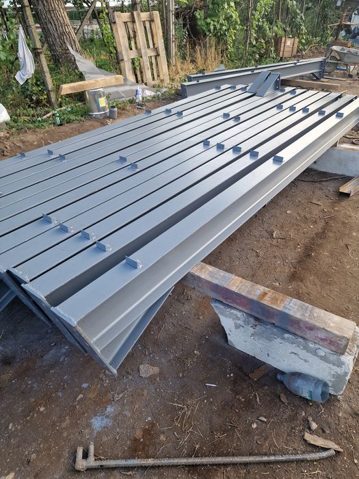 Vand structura metalica 8x24x4 metri.