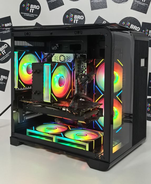 PC Desktop Gaming BRO Intel 16gb SSD HDD GTX 8GB Win Pro Garanție