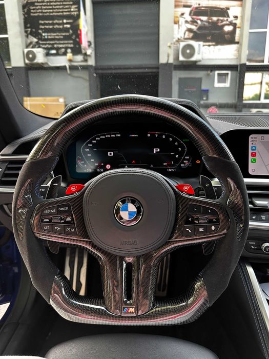 Volan BMW Carbon - Seria G - Incalzire - Traffic Jam - Vibratii