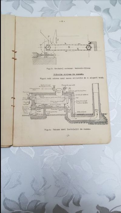Carte tehnică veche ,,Curs de specialități " - instalațiile termice