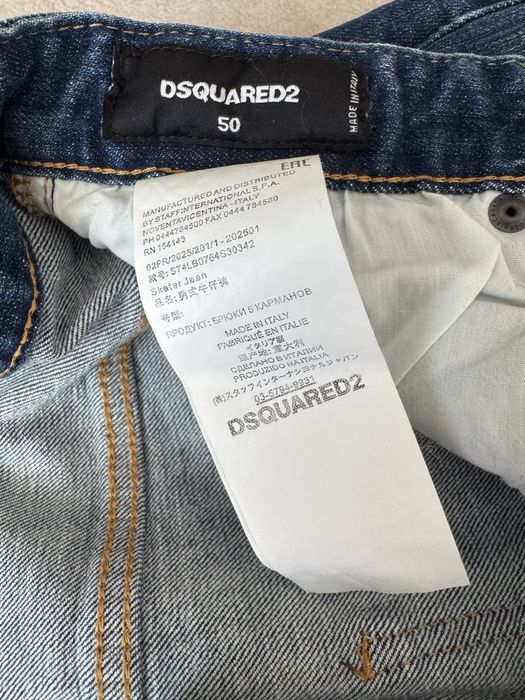 Dsquared2 jeans albastru