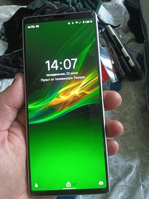 Sony Xperia 1. Mark 1.  2019.