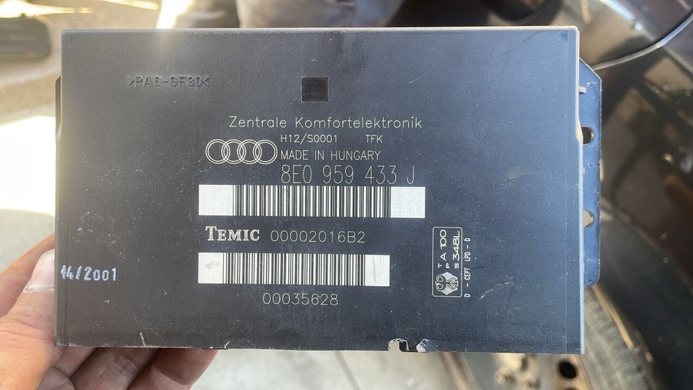 Modul comfort Audi a4b6-7