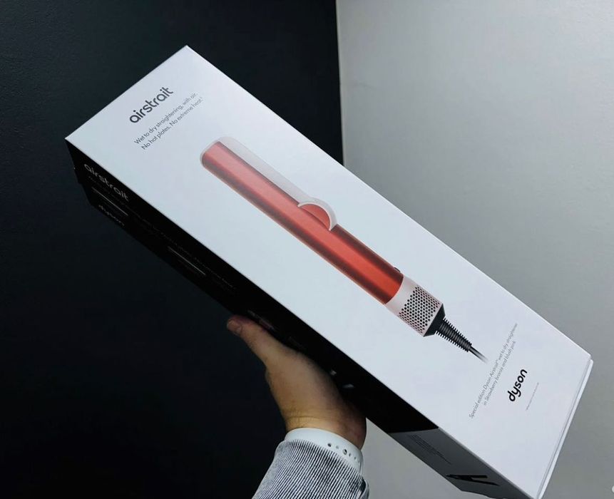 Мультистайлер Выпрямитель-Фен Dyson Airstrait в цвете Strawberry Новый