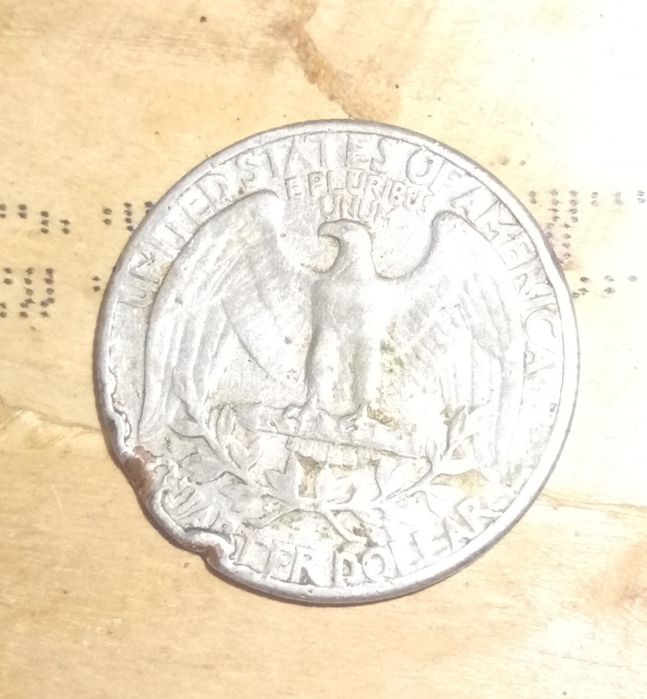 Moneda Quatter Dollar