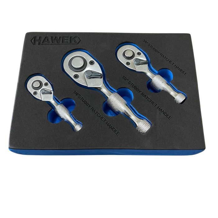 Професионален комплект мини тресчотки 3 части HAWEK , HW-2056