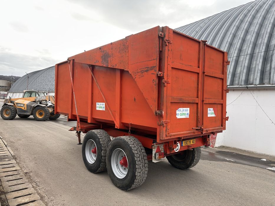 Remorca tandem, bena cereale Moline SB12