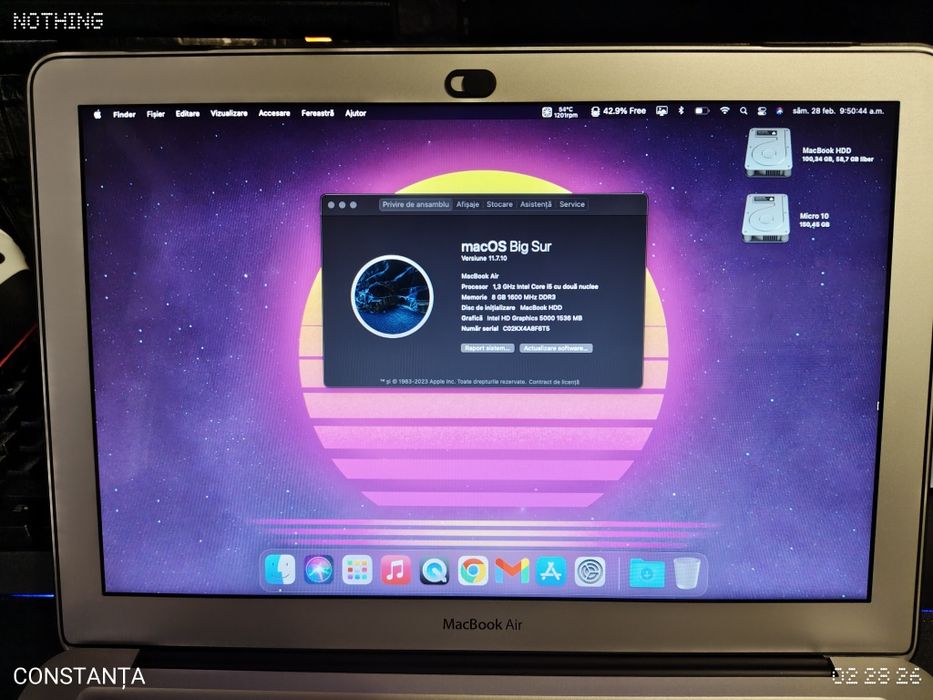 laptop MacBook Air A1466