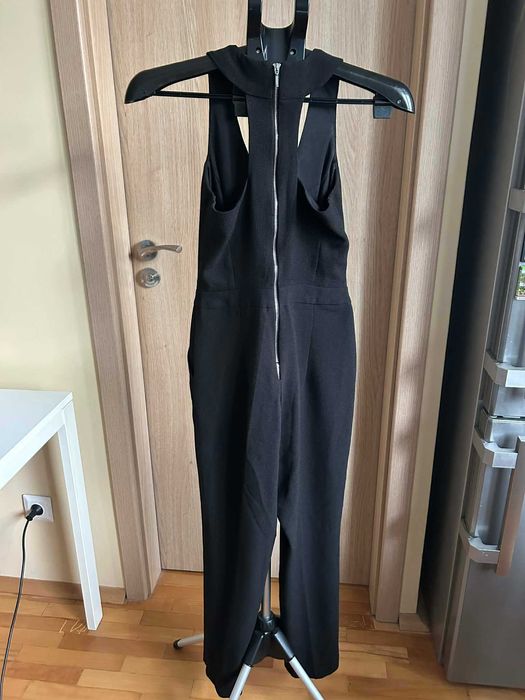 Дамски черен гащеризон