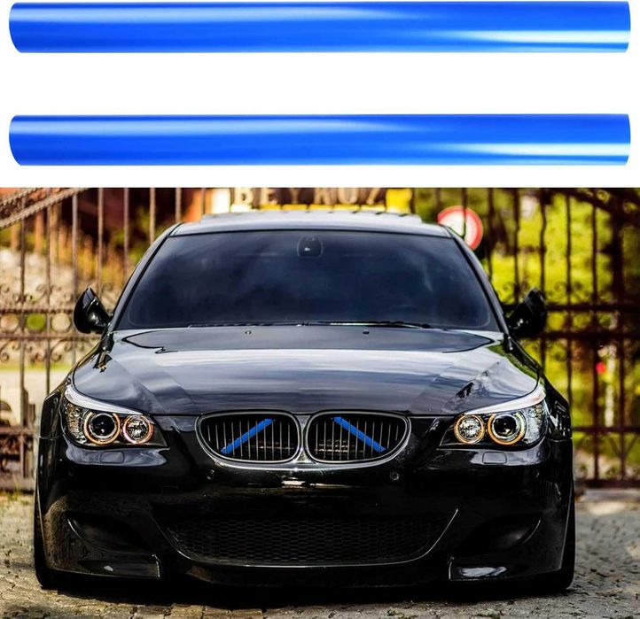 БМВ Е60 декоративни лайсни ленти пръчки решетки сини BMW E60 Тръби
