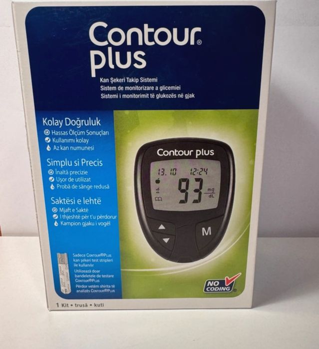 Aparat de glicemie/glucometru, Control Plus