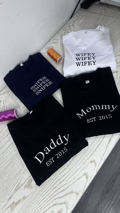 Принт и вышивка на одежде