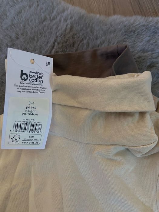 Нов Комплект от 3 детски блузки за 3-4 г и 4-5г