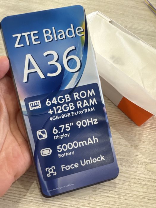 Телефон ZTE blade A36