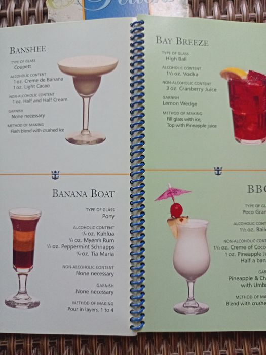 Рецепти коктейли